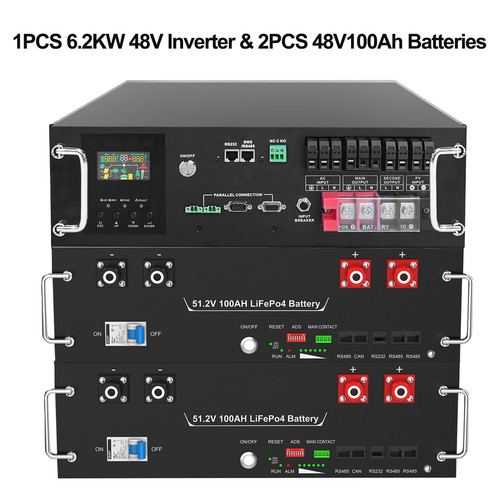 Batteria 48v 200ah 12kwh - 200ah, 5,12kwh