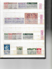 francobolli da collezione regno e colonie us. nuovi linguellati con buoni valori