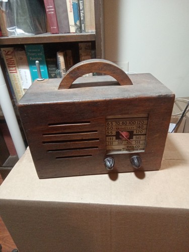 Radio philco finto legno - radio,
