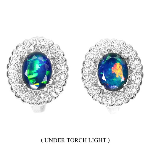 925 orecchini argento sterling - argento,
