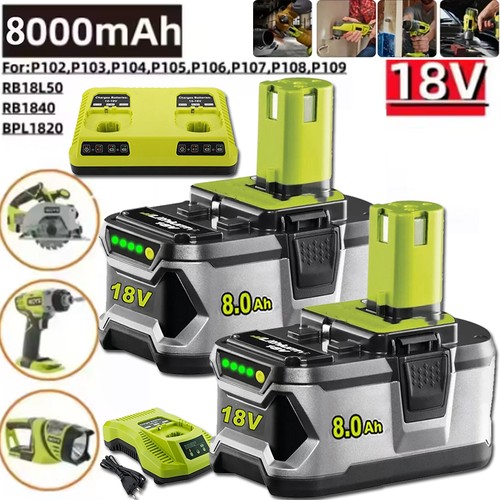Per batteria ryobi - per, p108
