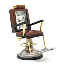 Bronze Barber Chair Desk