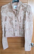 Giacca corta Zara oro rosa