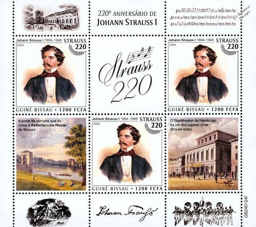 Johann strauss foglio - foglio, di