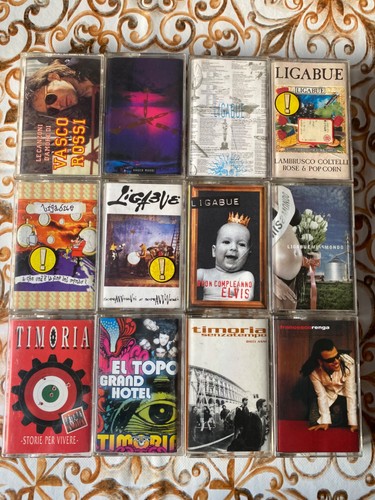 Lotto musicassette originali - lotto,