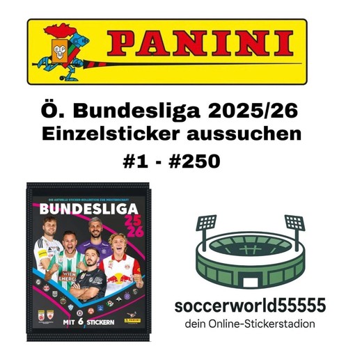 Panini bundesliga 2025 26 - Ö.,