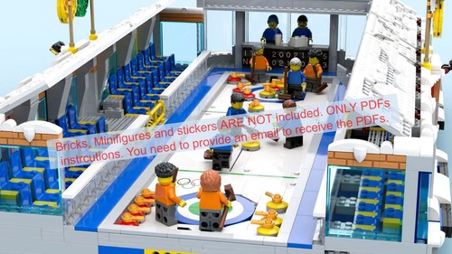 Lego moc olympic - lego, curling