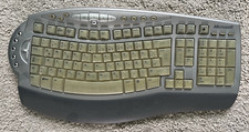 Microsoft Wireless Comfort Keyboard 1.0A modello 1027 testata senza ricevitore