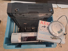 Lotto elettronica vintage videoregistratori lettori cd walkman NON FUNZIONANTI