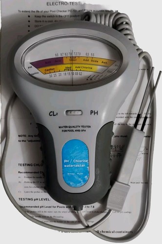 Tester cloro acqua piscina - ph,