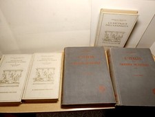 Lotto di 5  Libri d'epoca su
