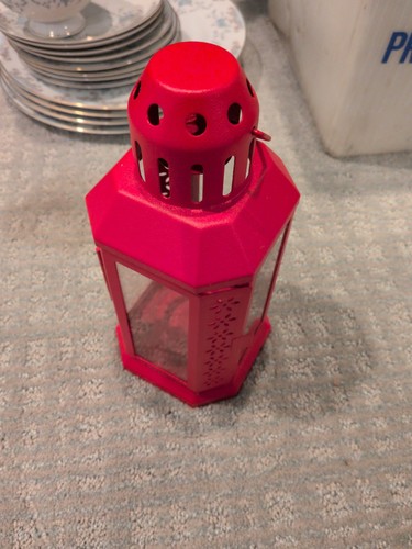 Lanterna ikea red tealight per - lanterna,