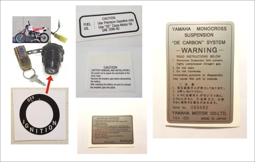 Kit label yamaha tt600 - tt600, 59x