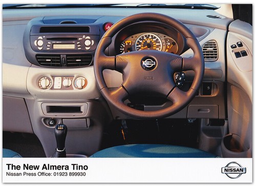 Nissan almera tino - nissan, dashboard