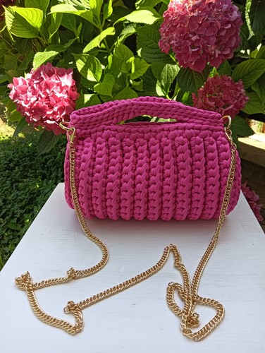 Borsa uncinetto fatta mano - uncinetto,