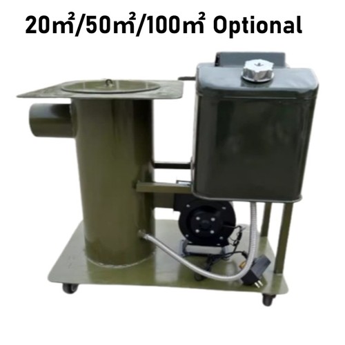 Bruciatore stufa olio esausto