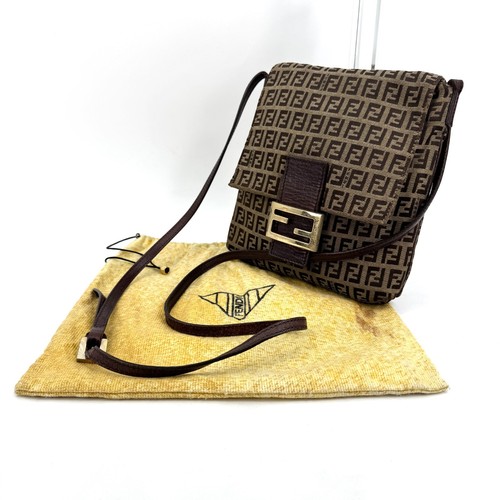Borsa tracolla tela fendi - in,