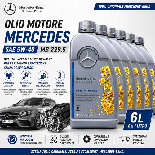 Olio motore mercedes 5w40 - motore,