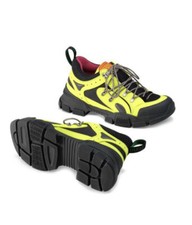 GUCCI Scarpe da Ginnastica Uomo Flashtrack Taglia 9,5 EU43 Giallo Sneakers