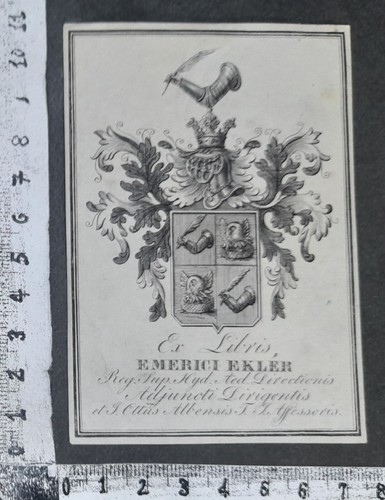 Wunderkammer exlibris 1260 - wunderkammer,