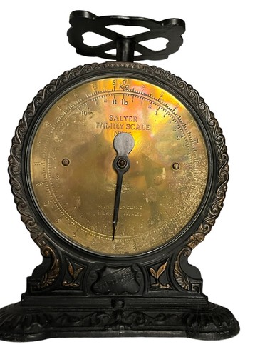 Vintage salter family scale - family,