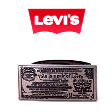 CINTURA LEVIS VINTAGE 223899-4-59 SIZE 90/36 FIBBIA PLACCA LOGO