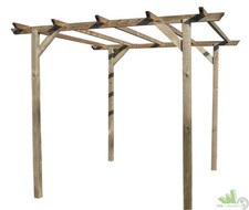 Pergola legno impregnato - in,