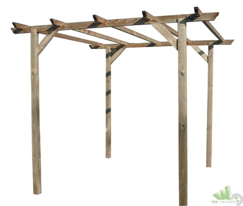 Pergola legno impregnato - in,