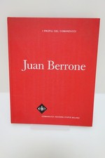 JUAN BERRONE PROFILI DEL COMANDUCCI EDIZIONI D'ARTE 1975 MASTROLONARDO SCULTURA