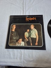 vinile 33 g equipe 84 1° disco cpn poster ottimo dedica in3°di copertina 