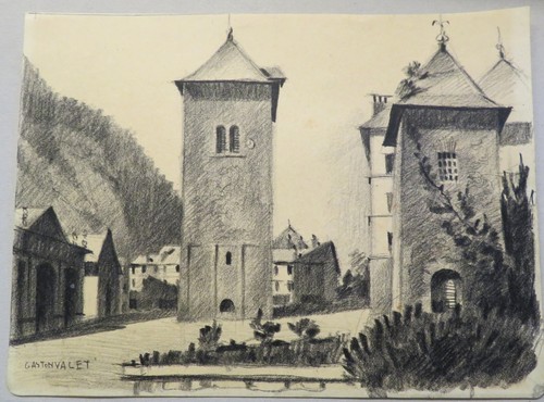 Gaston valet disegno - (xix-xx),