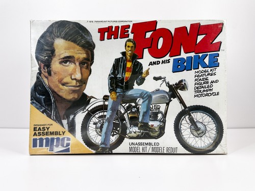 The fonz and his bike - bike, 1976