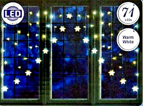 Fiocchi neve tenda luci - fiocchi,