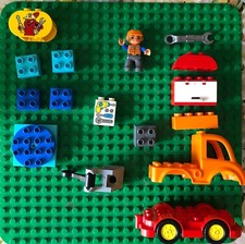 Lego Duplo autofficina carroattrezzi Tow Truck Parte del set 10814 NOT Complete 