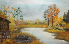 Dipinto ad olio contemporaneo