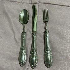 set posate argento 800