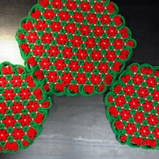 SET 3 PEZZI: centrotavola e