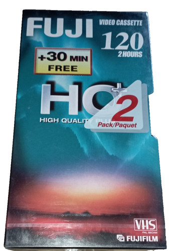 Fuji 120 videotape vhs - fuji,