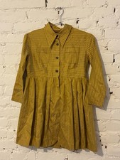 Top tunica Romeo Gigli Italia vintage 1990 oro con splendide strisce dorate.