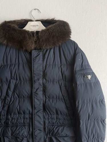 Giacca parka piumino con logo