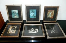 lotto 5 QUADRI stampa di GASTONE PEIRANO    PAINTING ART