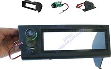 Mascherina autoradio per  Panda Young stereo audio + kit accendisigari Presa USB