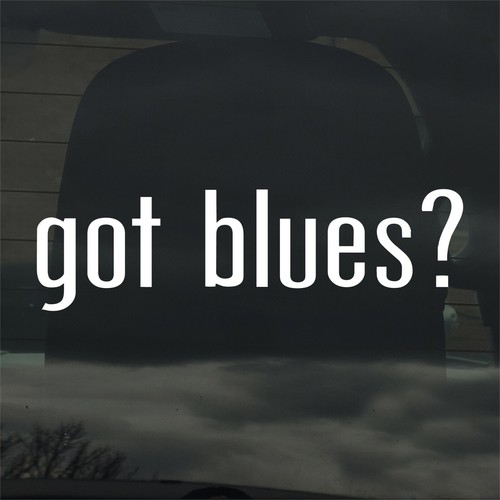Got blues adesivo - got, blues?