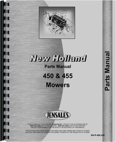 New holland 450 455 - sickle, bar