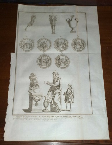 Medaglie romane sacrificio - medaglie,