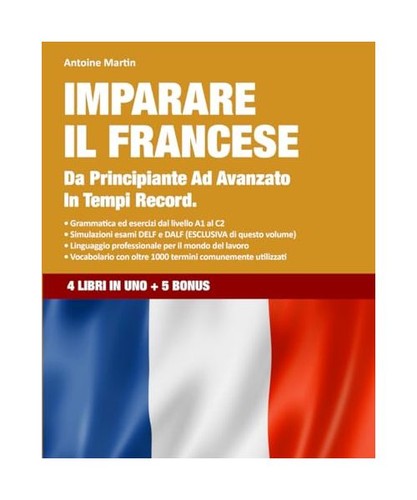 Imparare francese 4 libri - imparare,