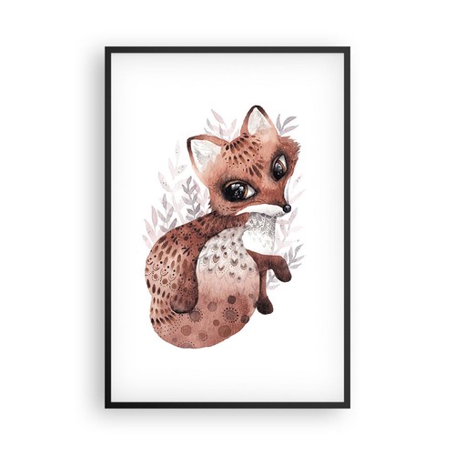 Poster 61x91cm volpe - 61x91cm,