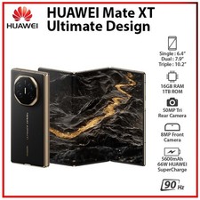 (Nuovo) Cellulare Huawei Mate XT ULTIMATE DESIGN 16 GB + 1 TB NERO EMUI sbloccato