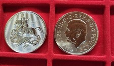 UK 1 oz silver moneta argento