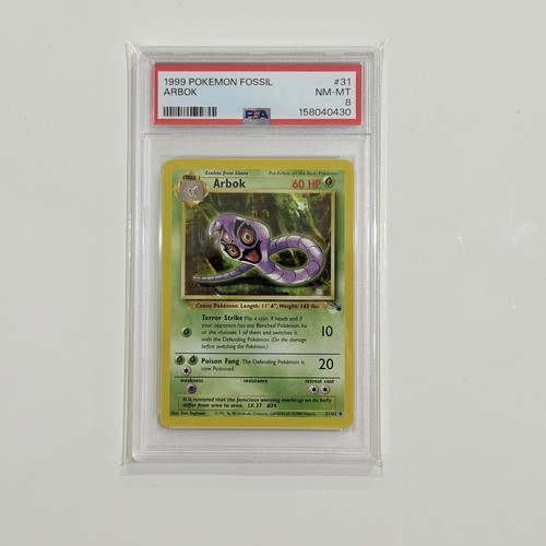Arbok pokemon 1999 fossil - arbok,
